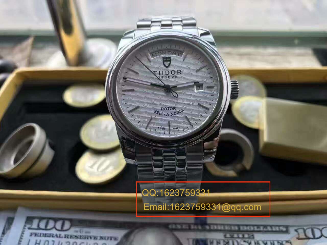 【实拍图鉴赏】台湾 Factory 超A高仿手表 Tudor 骏珏系列56000-68060男士机械手表 / DT008