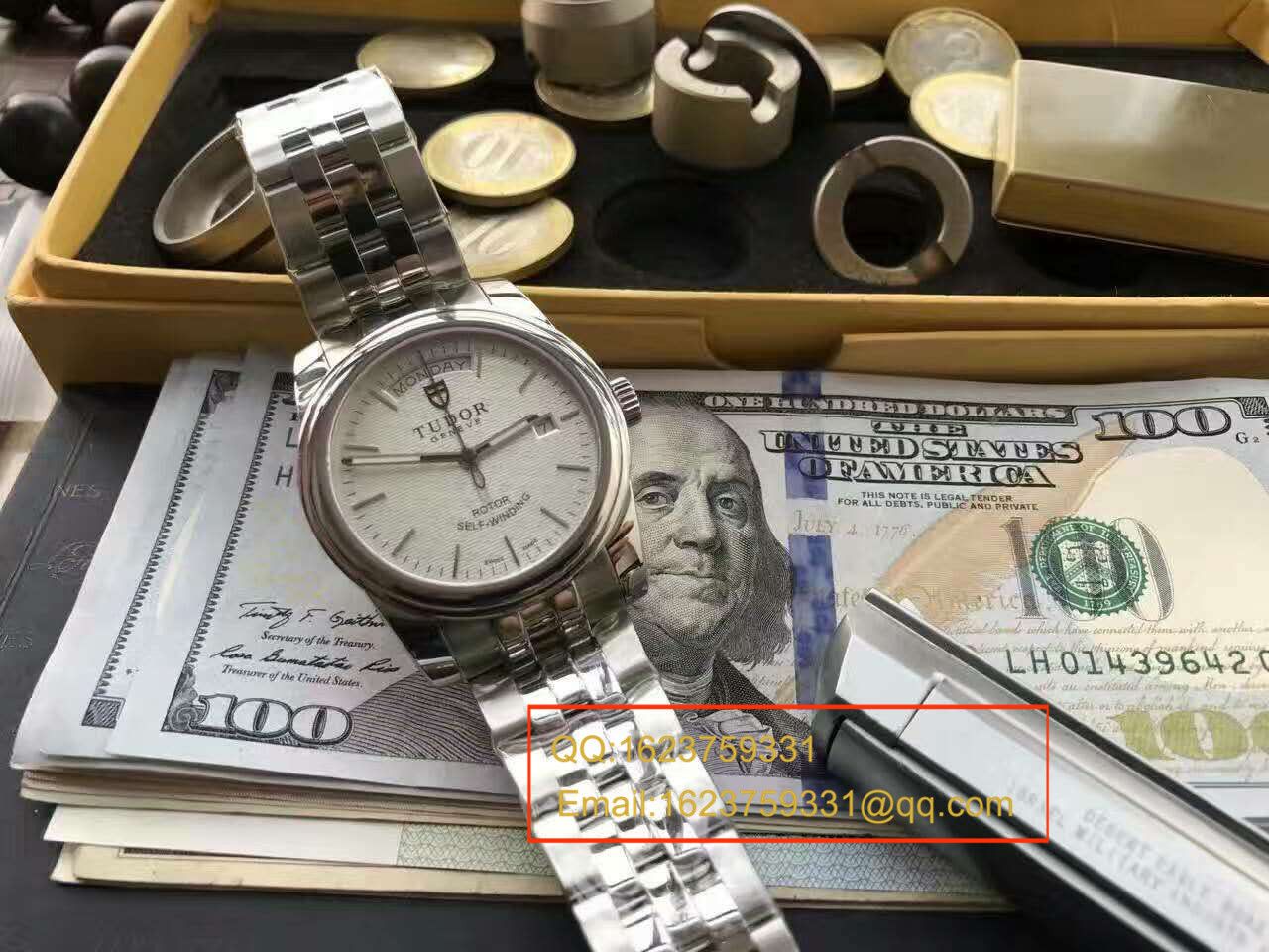 【实拍图鉴赏】台湾 Factory 超A高仿手表 Tudor 骏珏系列56000-68060男士机械手表 / DT008