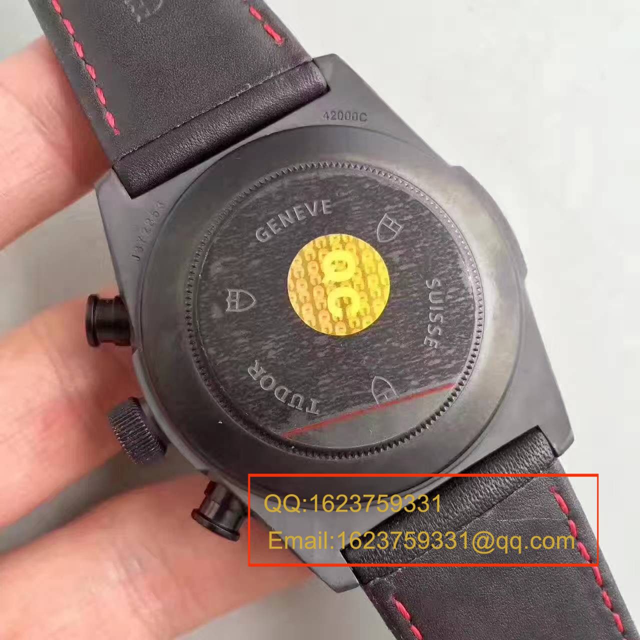 【ZF Factory 1:1复刻高仿手表】Tudor 《杜卡迪大魔鬼》FASTRIDER BLACK SHIELD系列42000CR橡胶 watchband   wrist watch  / DTBC006
