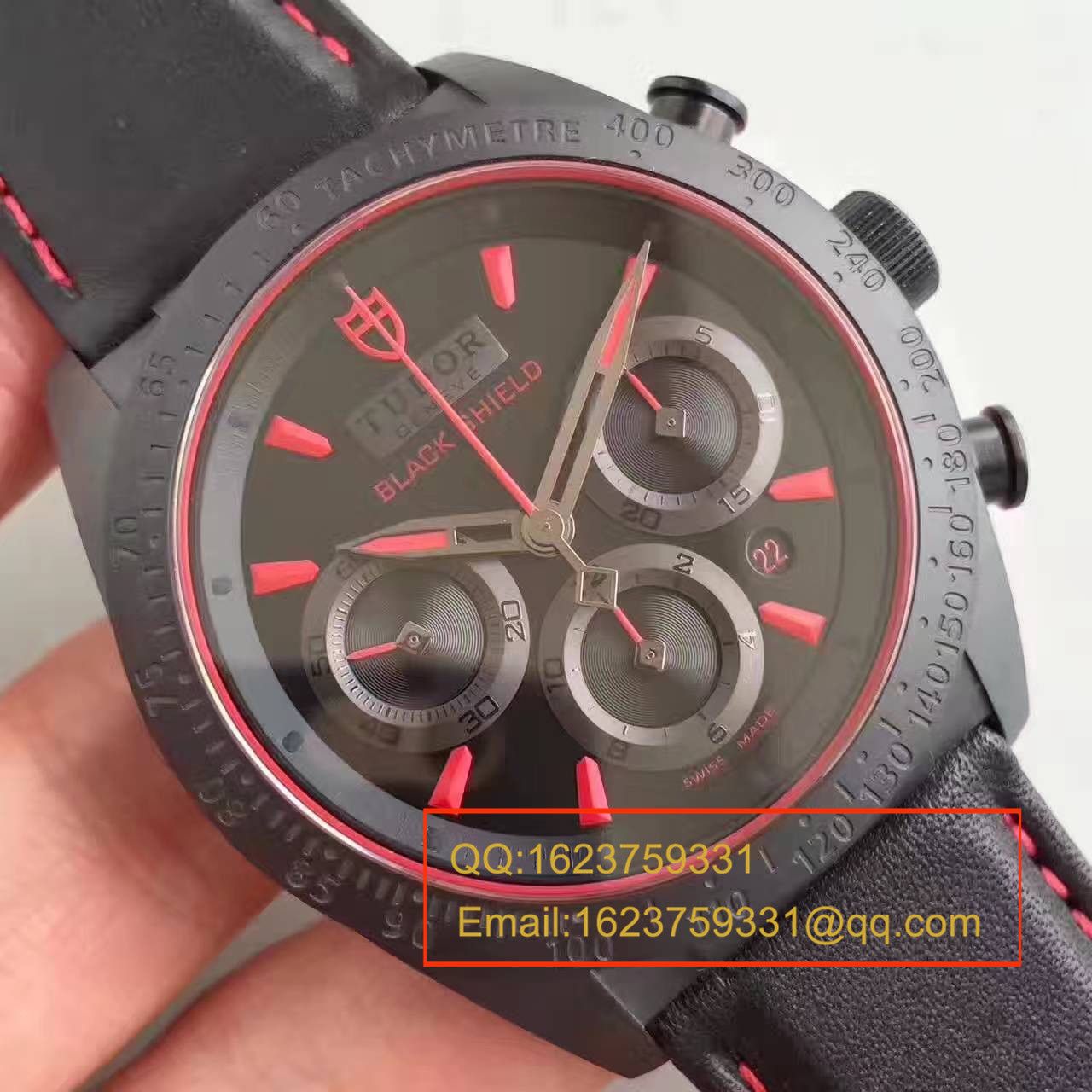 【ZF Factory 1:1复刻高仿手表】Tudor 《杜卡迪大魔鬼》FASTRIDER BLACK SHIELD系列42000CR橡胶 watchband   wrist watch  / DTBC006