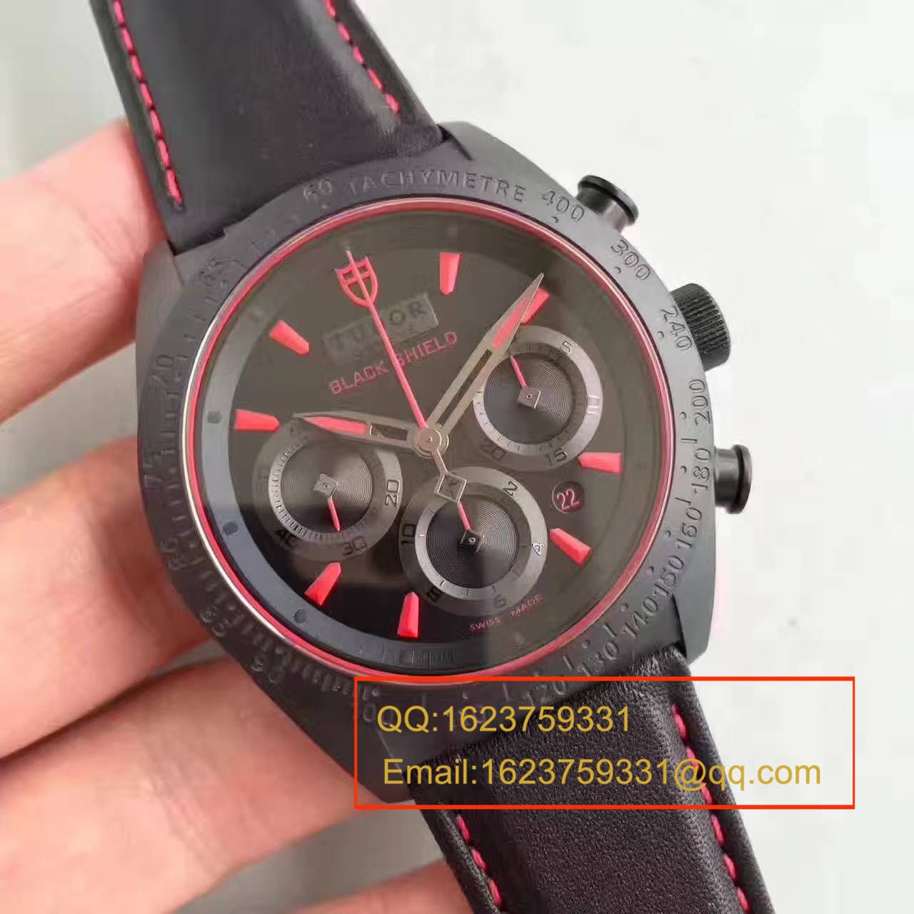 【ZF Factory 1:1复刻高仿手表】Tudor 《杜卡迪大魔鬼》FASTRIDER BLACK SHIELD系列42000CR橡胶 watchband   wrist watch  / DTBC006
