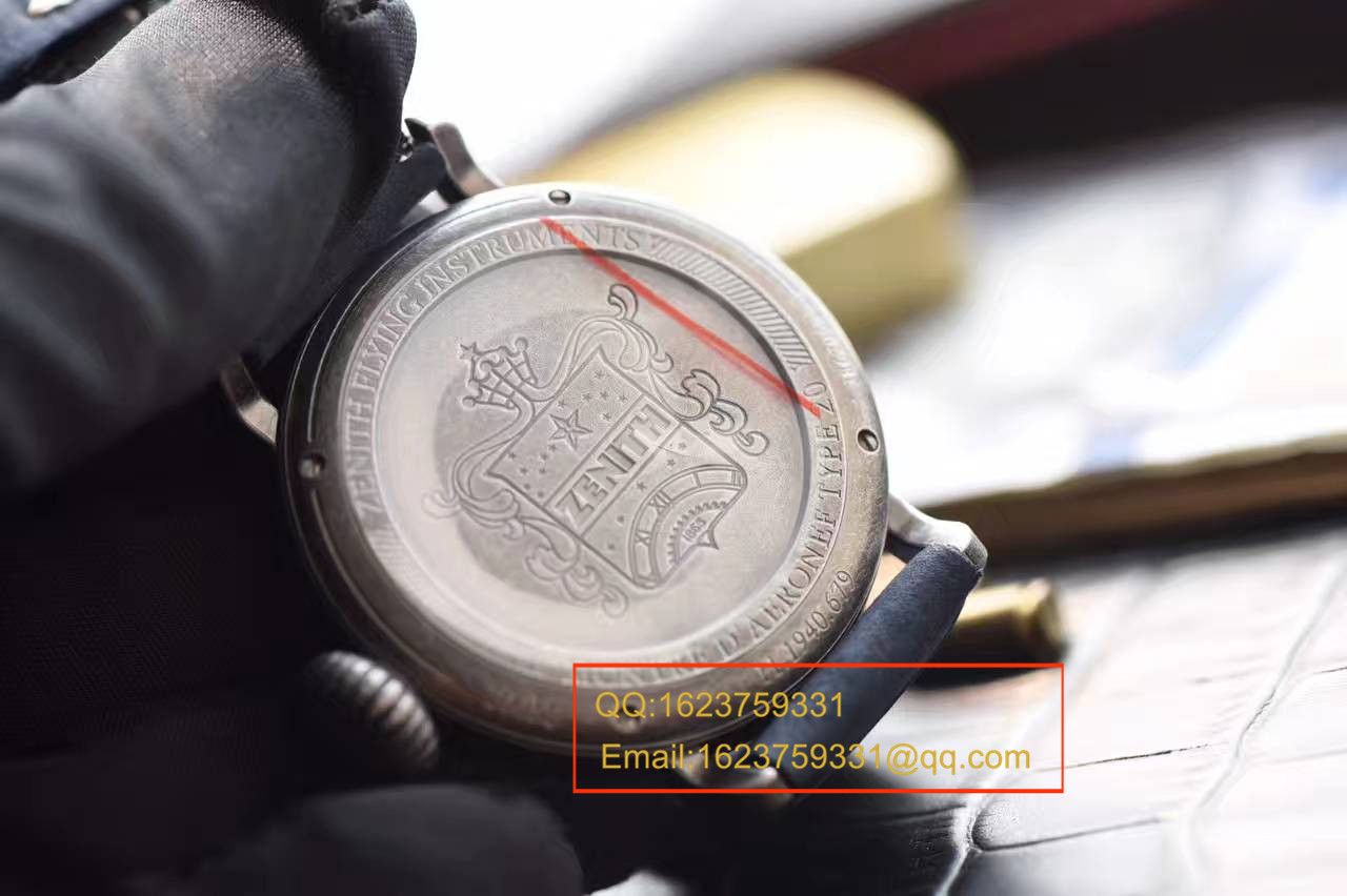 【独家视频测评XF Factory 一比一超A高仿手表】真力时飞行员系列11.1940.679 / 53.C808复古大飞 wrist watch  / ZSLB034