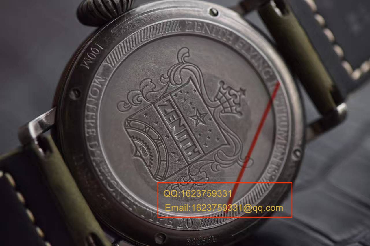 【独家 Video analysis XF Factory 一比一超A高精仿手表】真力时复古飞行员系列11.1940.679 / 93.C800 wrist watch  / ZSLB036