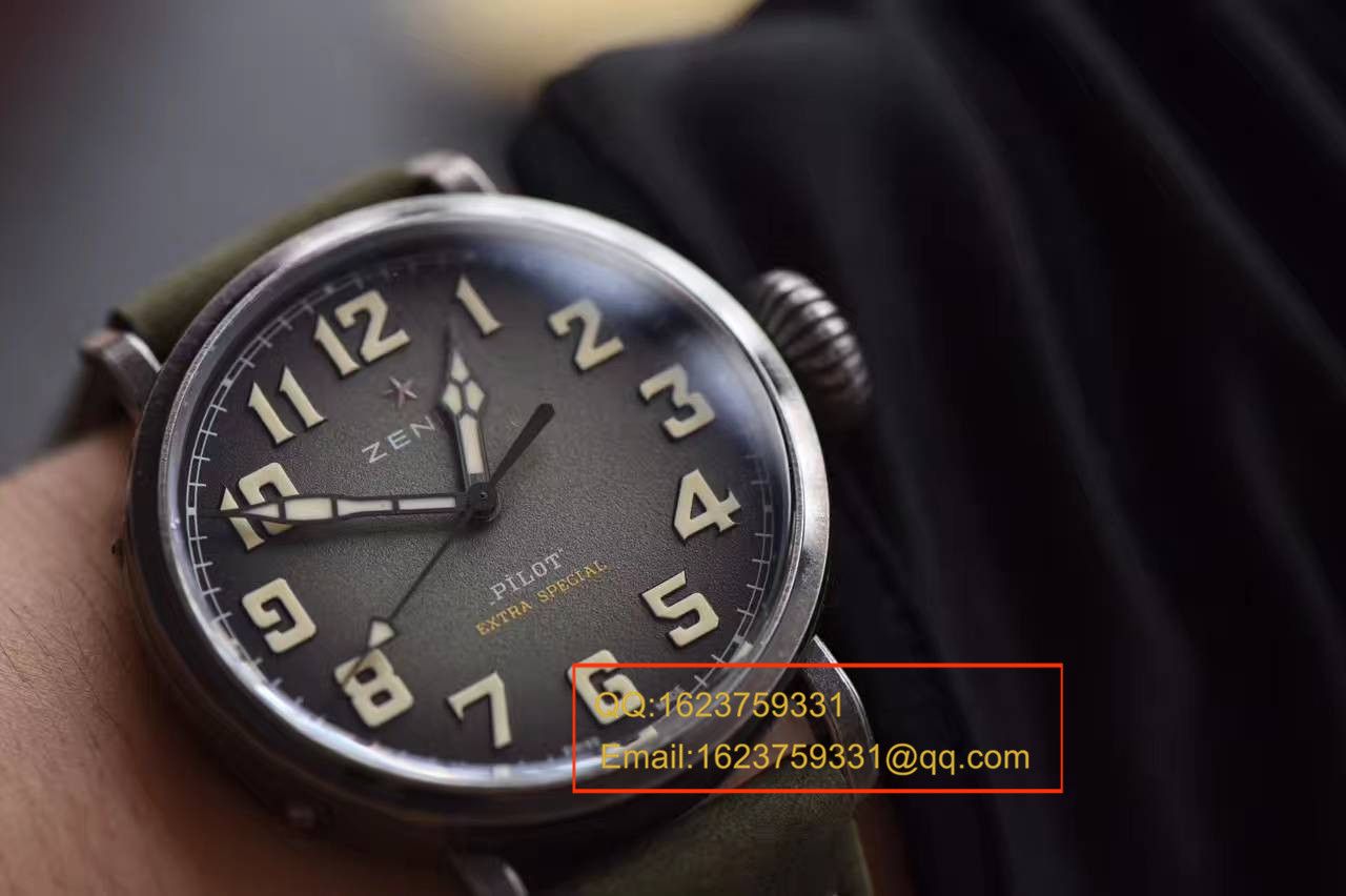 【独家 Video analysis XF Factory 一比一超A高精仿手表】真力时复古飞行员系列11.1940.679 / 93.C800 wrist watch  / ZSLB036