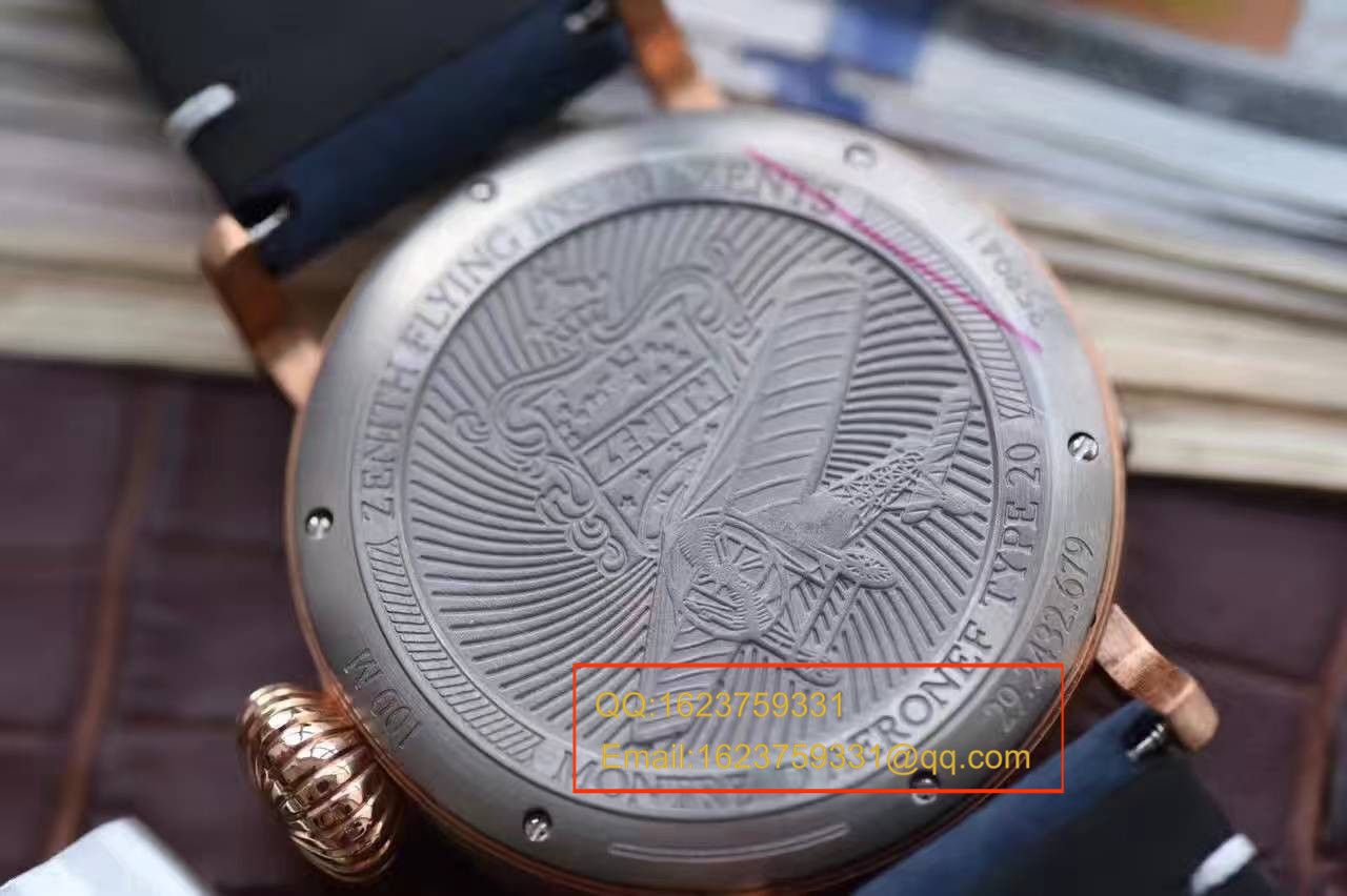 【独家视频测评XF Factory 一比一高仿手表】真力时Pilot Type 20 Extra Special Westime特别限量 wrist watch  / ZSLBE015