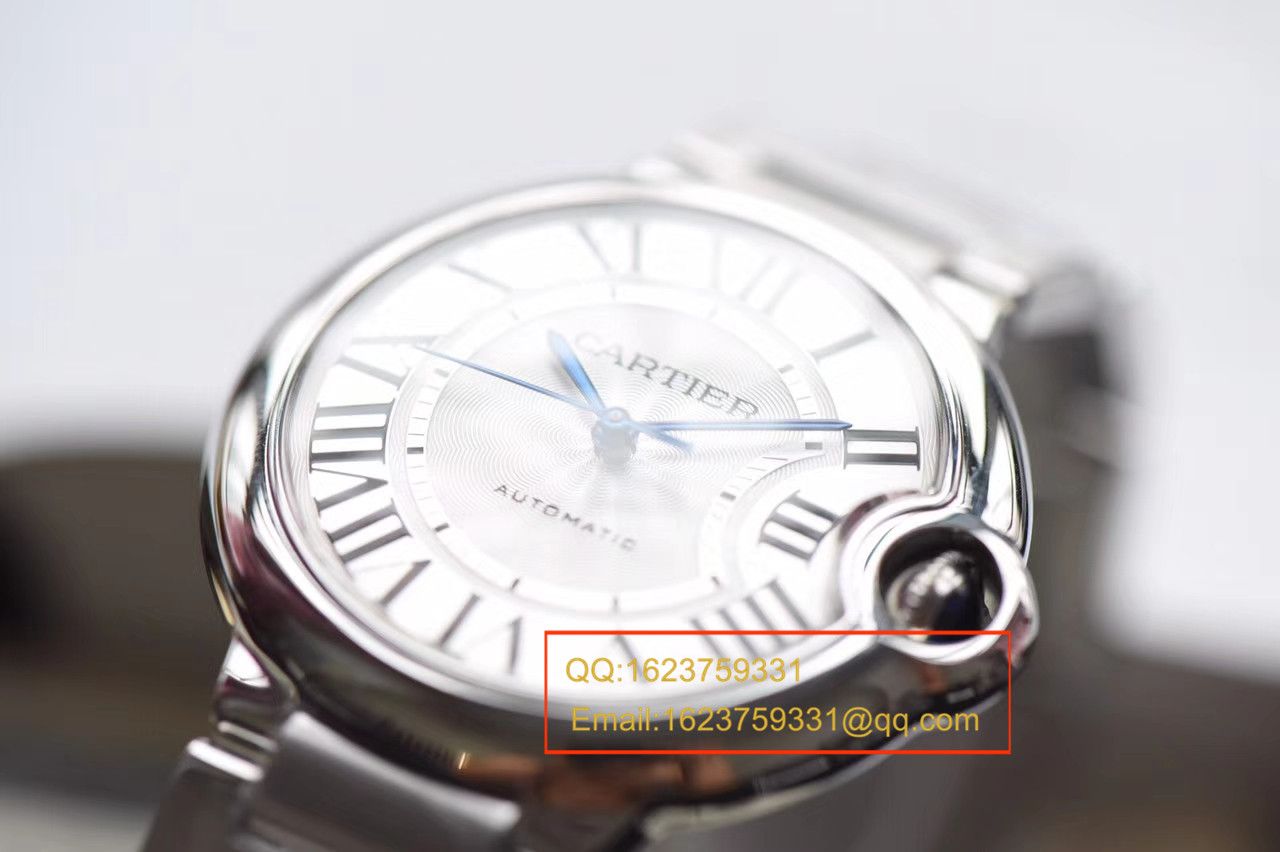 【独家视频测评V6 Factory 一比一超A高仿手表】 Cartier  蓝气球系列女装大号蓝气球36毫米W6920046 / KAF129