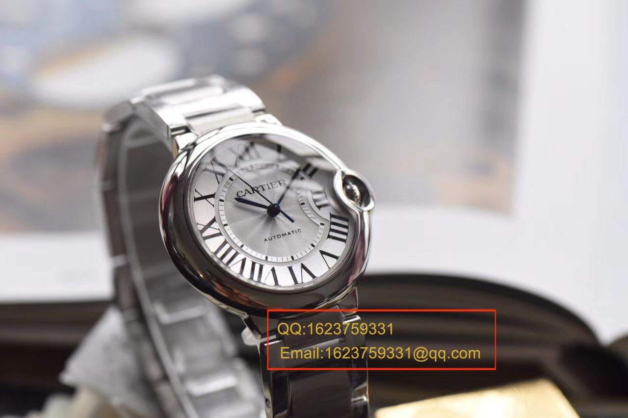 【独家视频测评V6 Factory 一比一超A高仿手表】 Cartier  蓝气球系列女装大号蓝气球36毫米W6920046 / KAF129