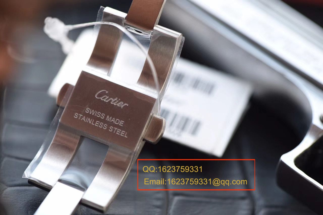 【独家视频测评V6 Factory 一比一超A高仿手表】 Cartier  蓝气球系列大号蓝气球42毫米W69012Z4男表 / K128
