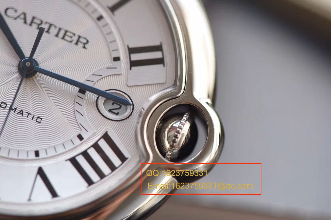 【独家视频测评V6 Factory 一比一超A高仿手表】 Cartier  蓝气球系列大号蓝气球42毫米W69012Z4男表 / K128