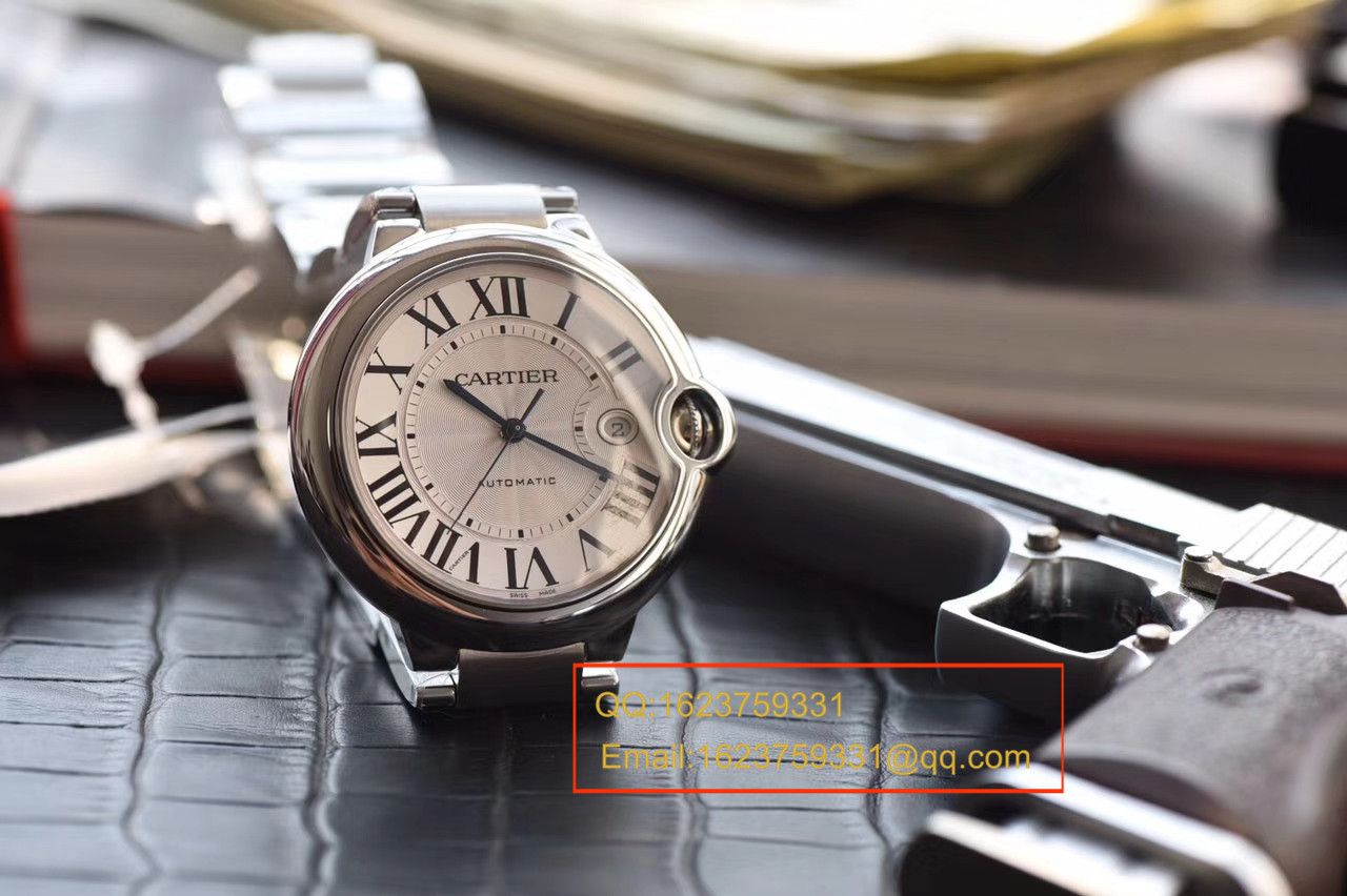 【独家视频测评V6 Factory 一比一超A高仿手表】 Cartier  蓝气球系列大号蓝气球42毫米W69012Z4男表 / K128