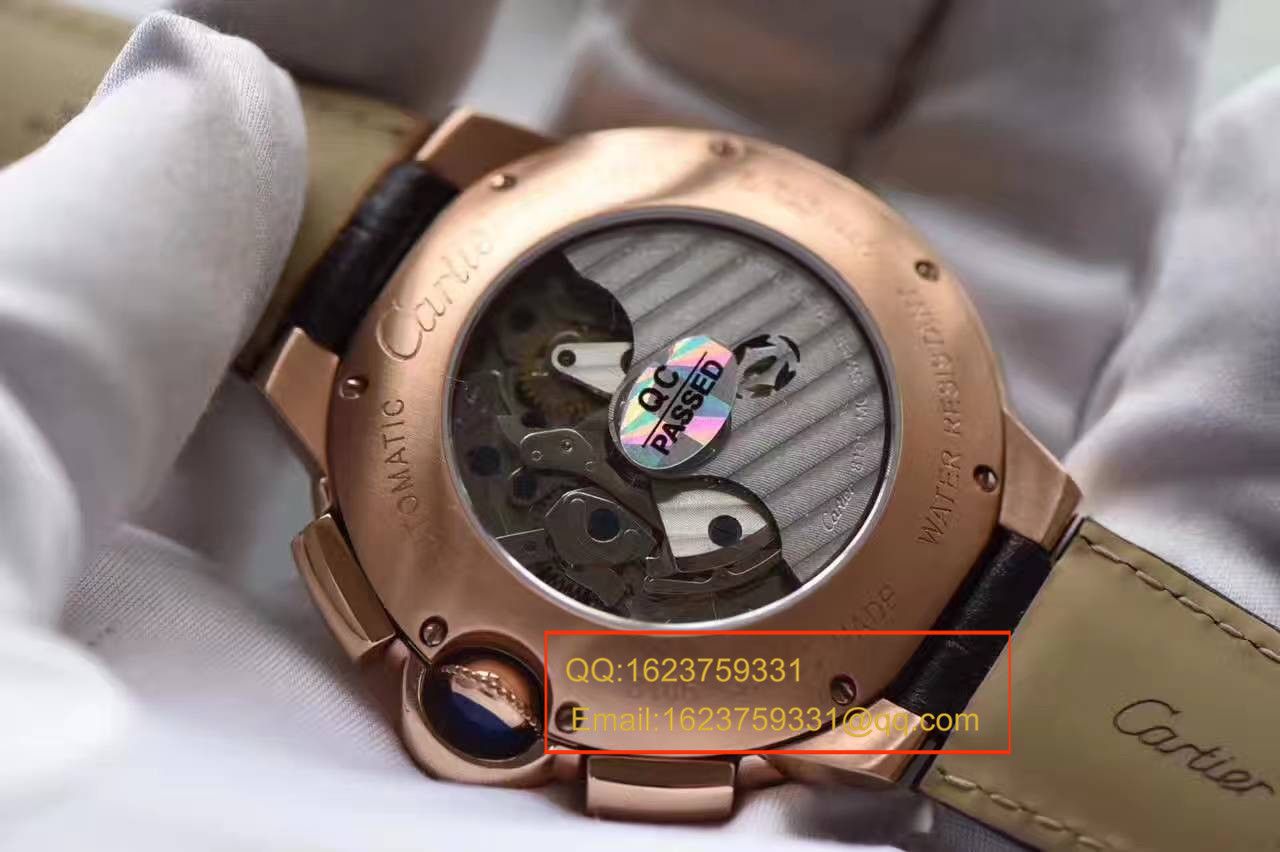 【独家视频测评OF一比一超A高仿手表】 Cartier  蓝气球系列W6920074 wrist watch  / KBB103