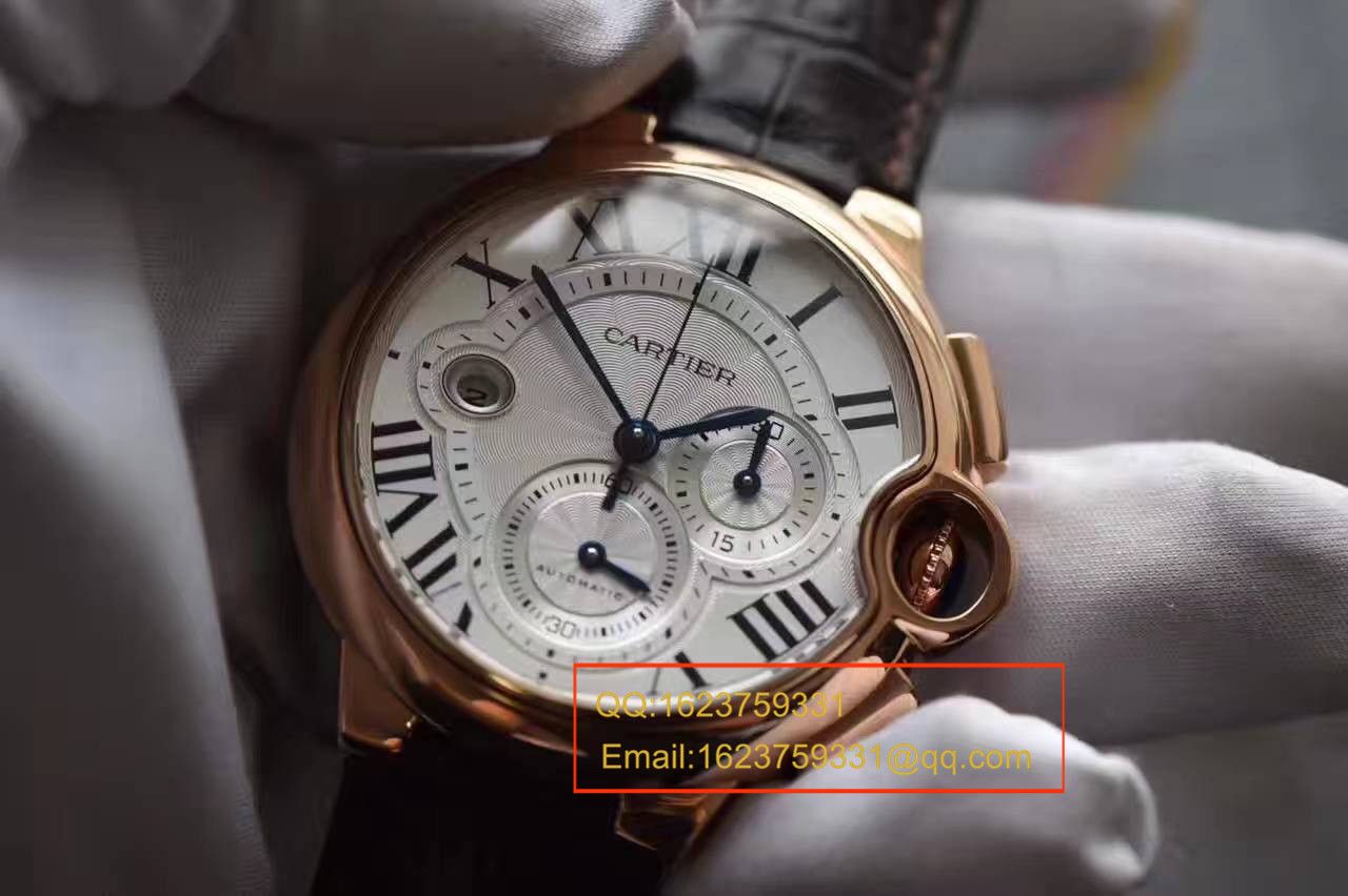 【独家视频测评OF一比一超A高仿手表】 Cartier  蓝气球系列W6920074 wrist watch  / KBB103