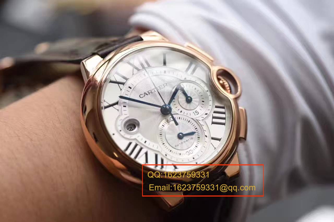【独家视频测评OF一比一超A高仿手表】 Cartier  蓝气球系列W6920074 wrist watch  / KBB103