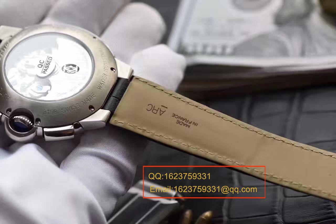 【独家视频测评OF Factory 一比一超A高仿手表】 Cartier  蓝气球系列W6920052 wrist watch  / KBB102A