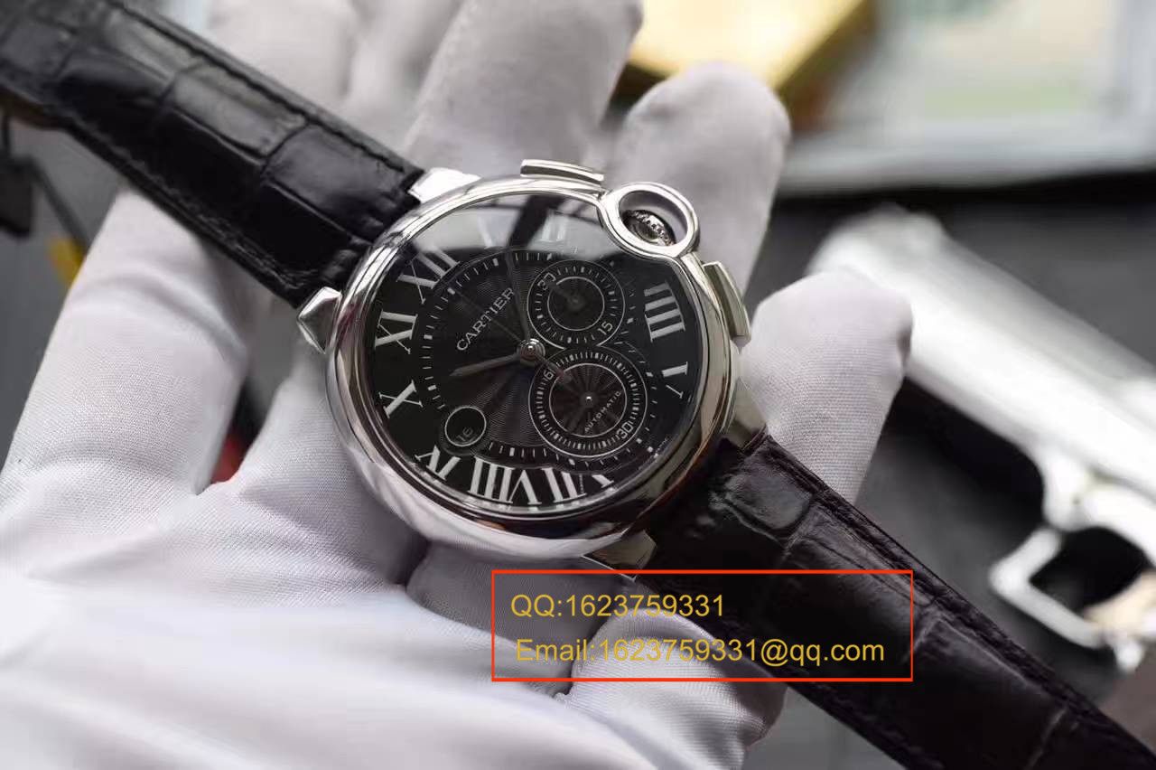 【独家视频测评OF Factory 一比一超A高仿手表】 Cartier  蓝气球系列W6920052 wrist watch  / KBB102A