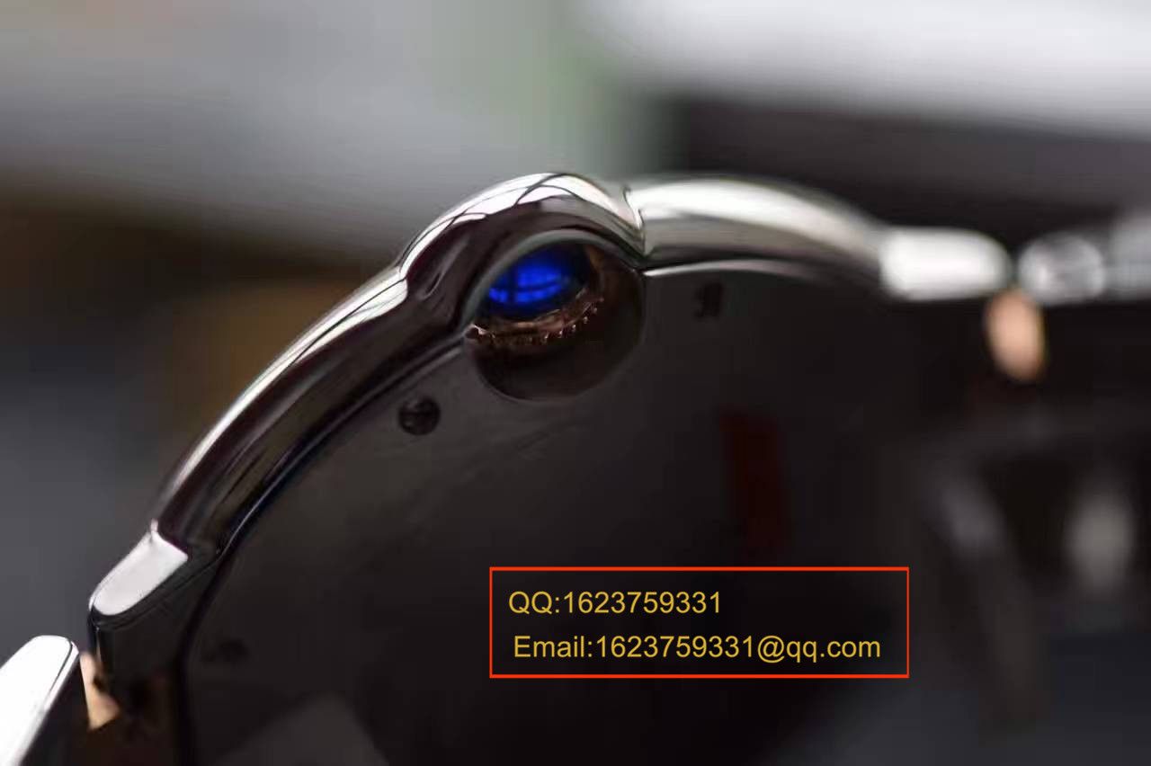 【独家视频测评V6 Factory 1:1高精仿手表】 Cartier  蓝气球系列W2BB0003《中号蓝气球36毫米》女士 wrist watch  / KAG094