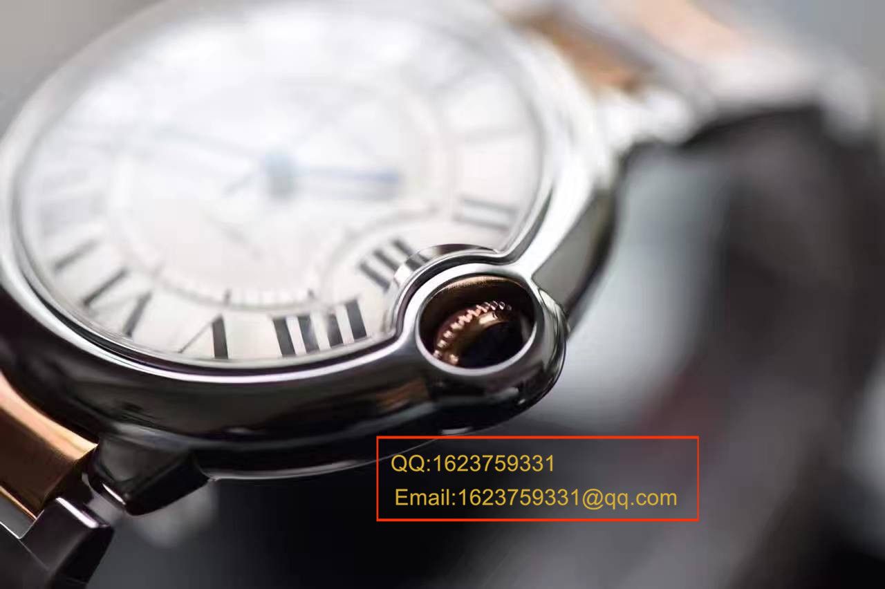【独家视频测评V6 Factory 1:1高精仿手表】 Cartier  蓝气球系列W2BB0003《中号蓝气球36毫米》女士 wrist watch  / KAG094