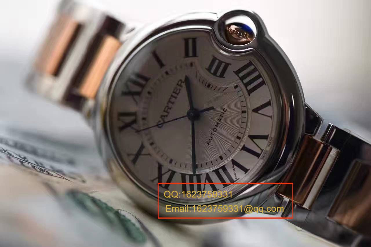 【独家视频测评V6 Factory 1:1高精仿手表】 Cartier  蓝气球系列W2BB0003《中号蓝气球36毫米》女士 wrist watch  / KAG094