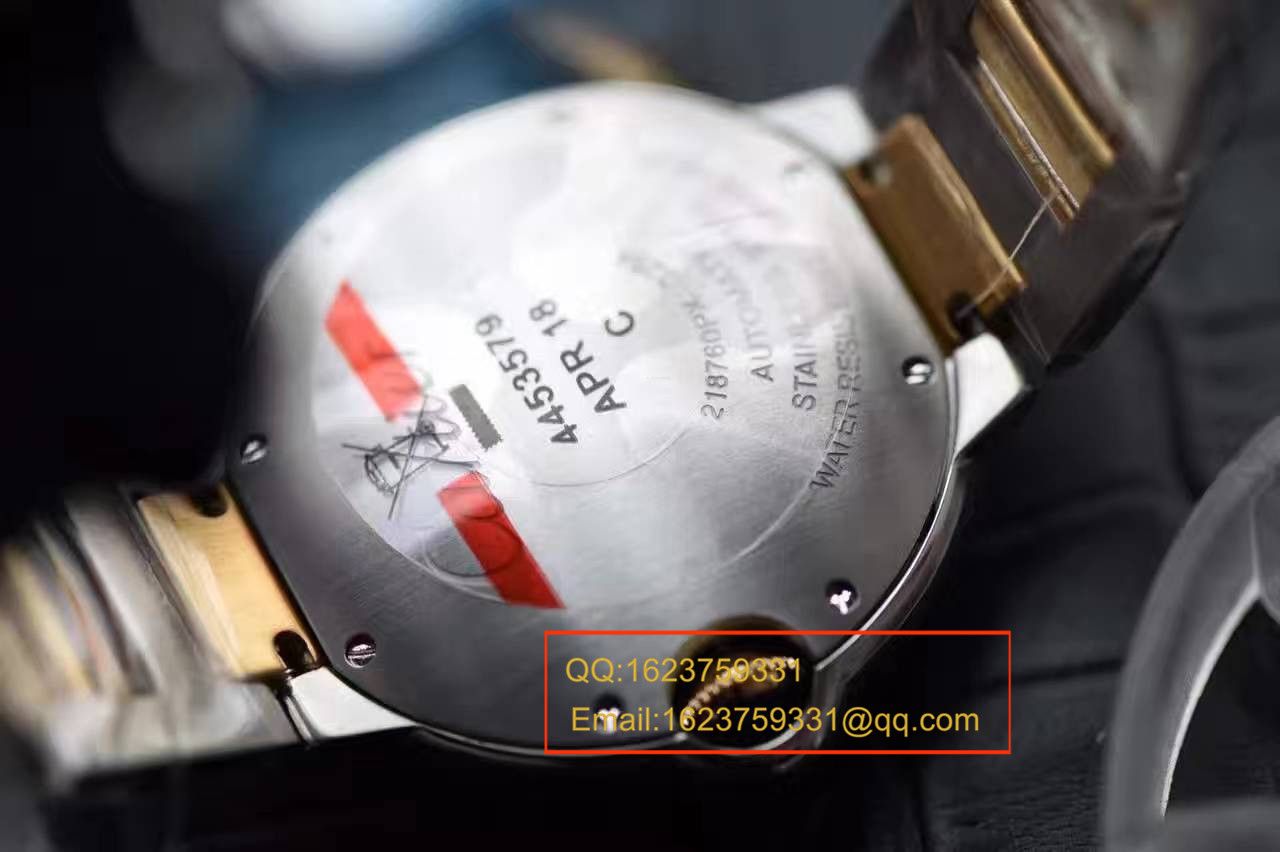 【独家视频测评V6 Factory 1:1超A高仿手表】 Cartier  中号蓝气球36毫米系列W2BB0012女士 wrist watch  / K095