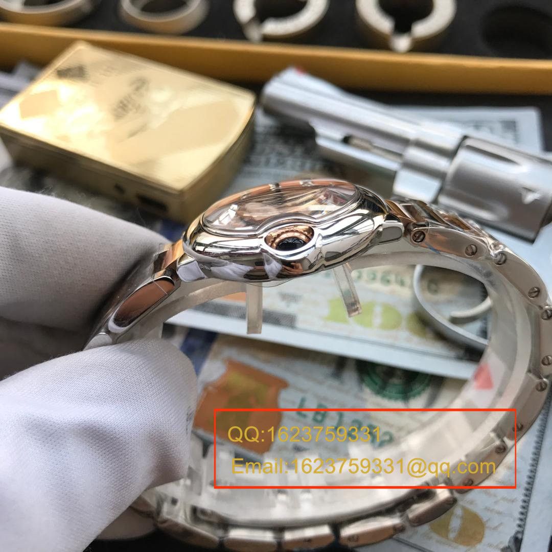 【视频解析小号蓝气球28毫米】V6 Factory 1:1复刻高仿手表之 Cartier  蓝气球系列WE902052石英女表 / K084