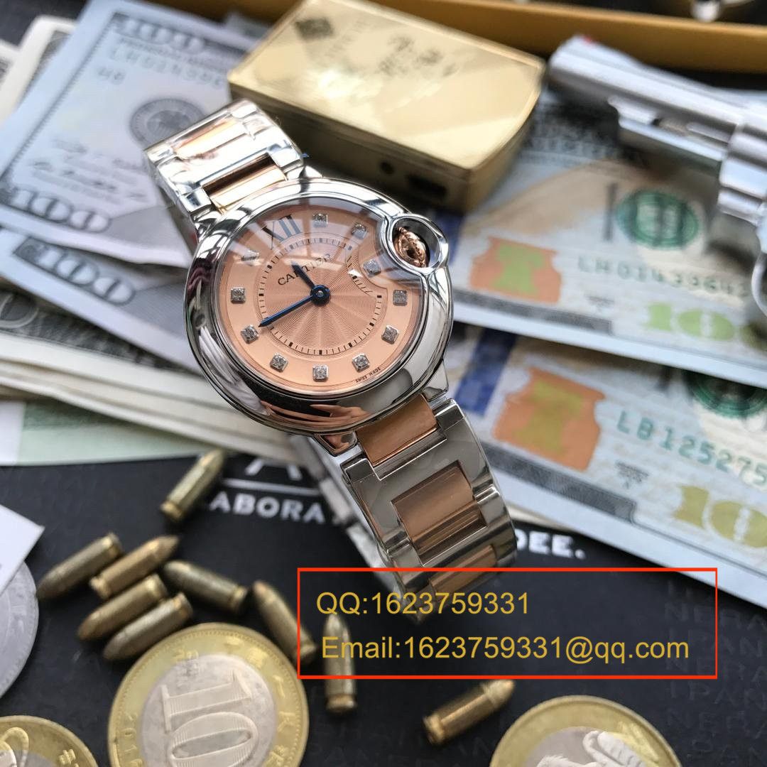 【视频解析小号蓝气球28毫米】V6 Factory 1:1复刻高仿手表之 Cartier  蓝气球系列WE902052石英女表 / K084