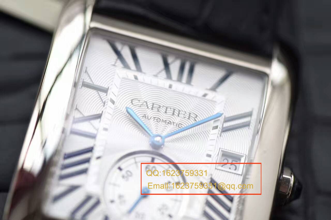 【独家 Video analysis JF一比一精仿手表】 Cartier  坦克系列TANK MC系列W5330003男表 / KAG020A