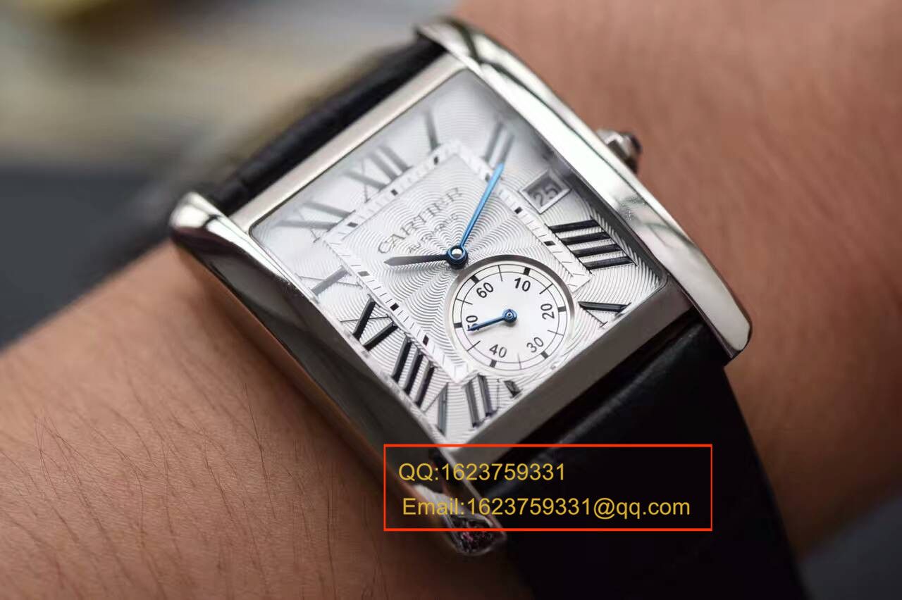 【独家 Video analysis JF一比一精仿手表】 Cartier  坦克系列TANK MC系列W5330003男表 / KAG020A