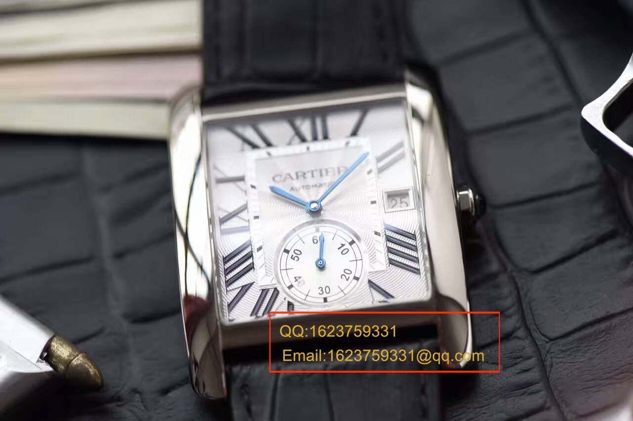 【独家 Video analysis JF一比一精仿手表】 Cartier  坦克系列TANK MC系列W5330003男表 / KAG020A