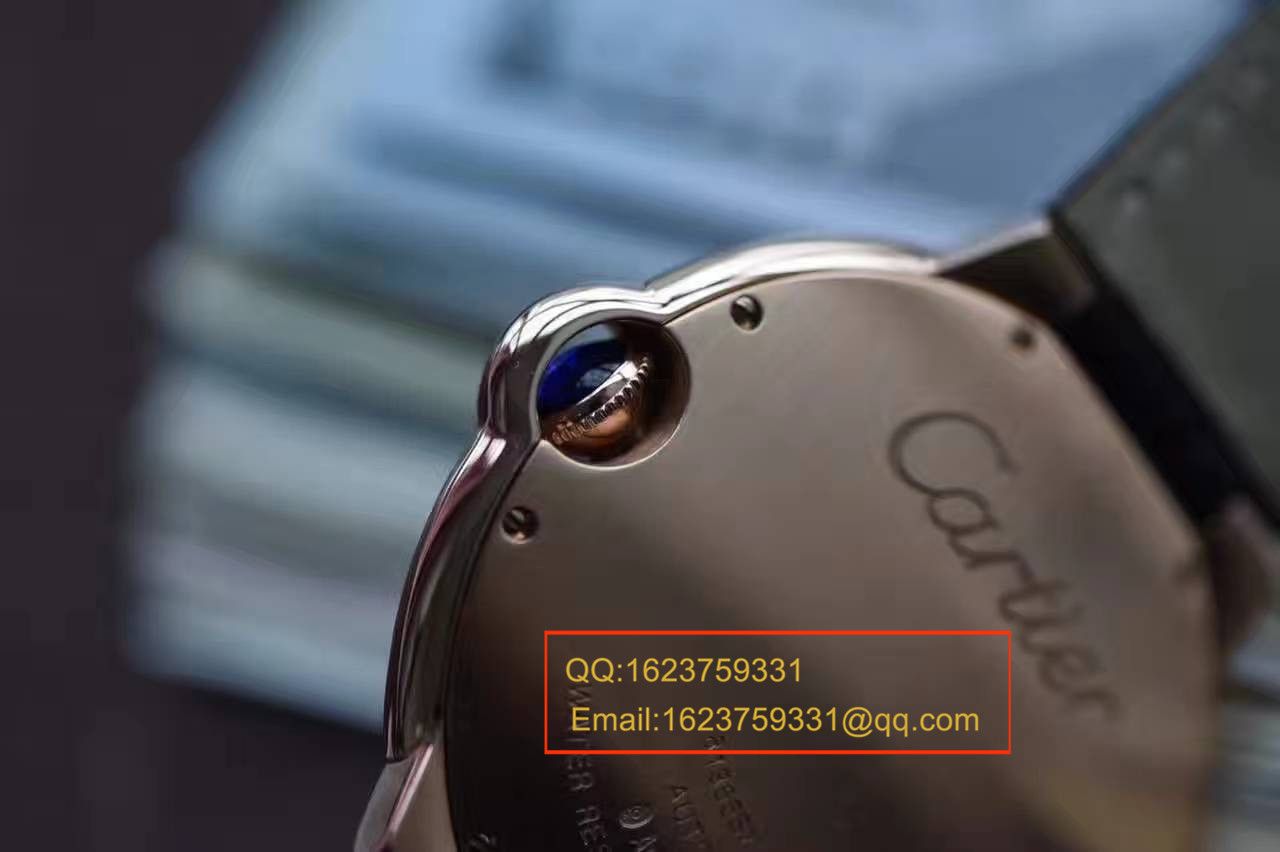 【独家视频测评V6 Factory 一比一超A高仿手表】 Cartier  大号蓝气球42毫米W6900651玫瑰金 wrist watch  / K043