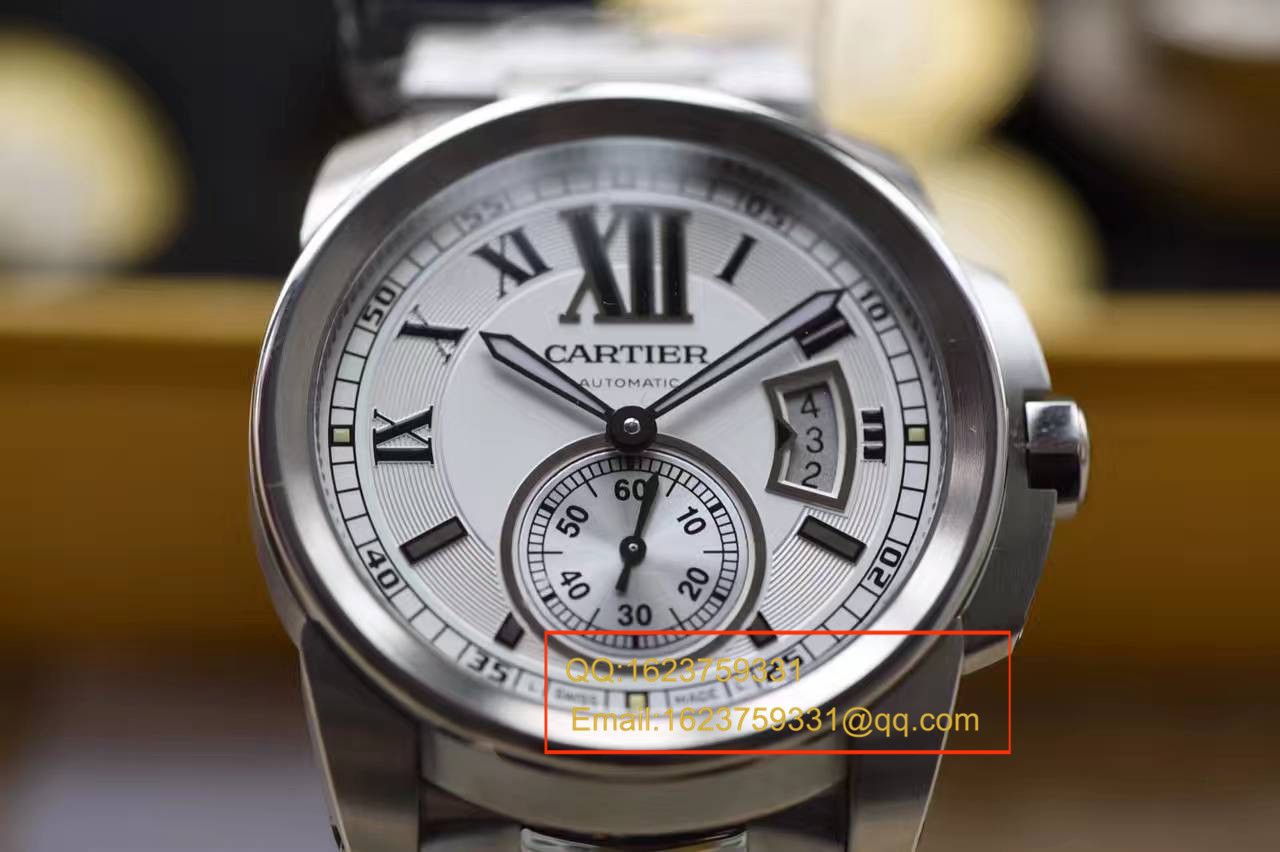 【独家视频解析JF一比一超A高仿手表】 Cartier  CALIBRE DE  Cartier 卡历博系列W7100013 wrist watch  / KAI026