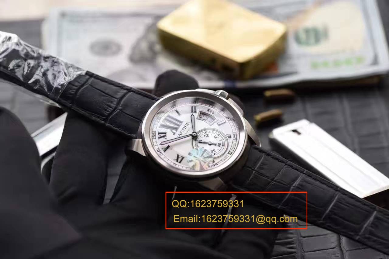 【独家视频解析JF一比一超A高仿手表】 Cartier  CALIBRE DE  Cartier 卡历博系列W7100013 wrist watch  / KAI026