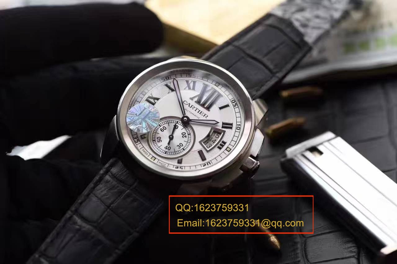 【独家视频解析JF一比一超A高仿手表】 Cartier  CALIBRE DE  Cartier 卡历博系列W7100013 wrist watch  / KAI026