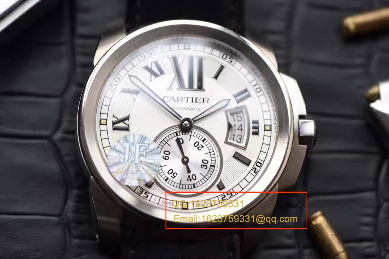 【独家视频解析JF一比一超A高仿手表】 Cartier  CALIBRE DE  Cartier 卡历博系列W7100013 wrist watch  / KAI026