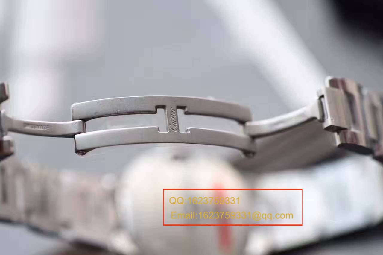 【独家视频解析V6 Factory 一比一超A高仿手表】 Cartier  蓝气球系列小号33毫米机械女表W6920071/W6920085 / K117