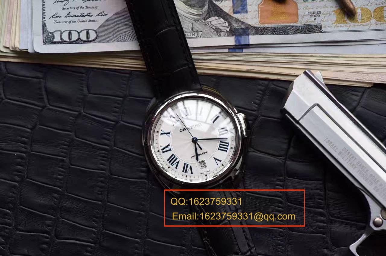 【KW Factory 1:1超A高仿手表】 Cartier   Cartier  钥匙系列 wrist watch 男装40厘米 WGCL0005 / KAI004