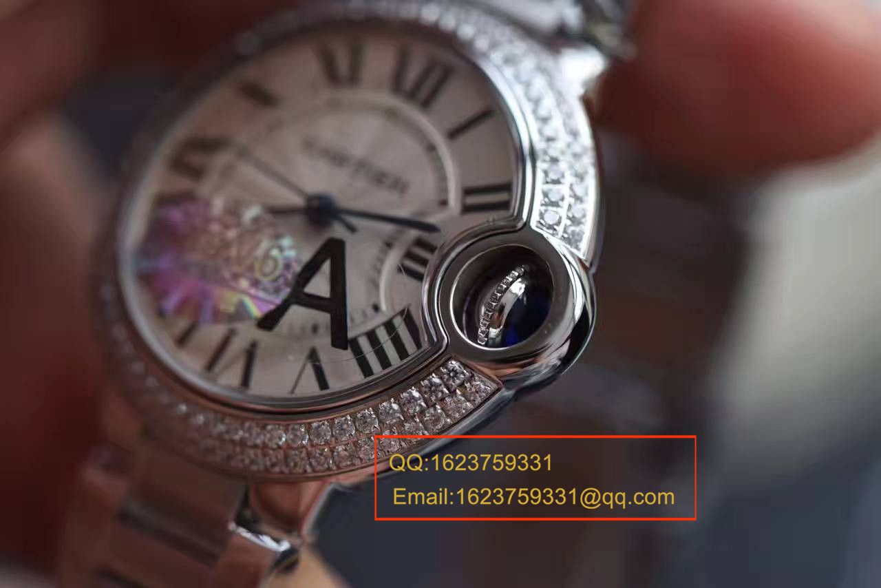 【HBBV6 Factory 一比一超A高仿手表】 Cartier  蓝气球系列WE9006Z3《大号36毫米》、中号33毫米WE902035女表 / K124