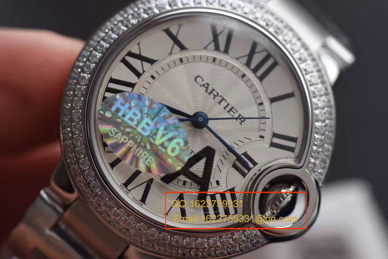 【HBBV6 Factory 一比一超A高仿手表】 Cartier  蓝气球系列WE9006Z3《大号36毫米》、中号33毫米WE902035女表 / K124