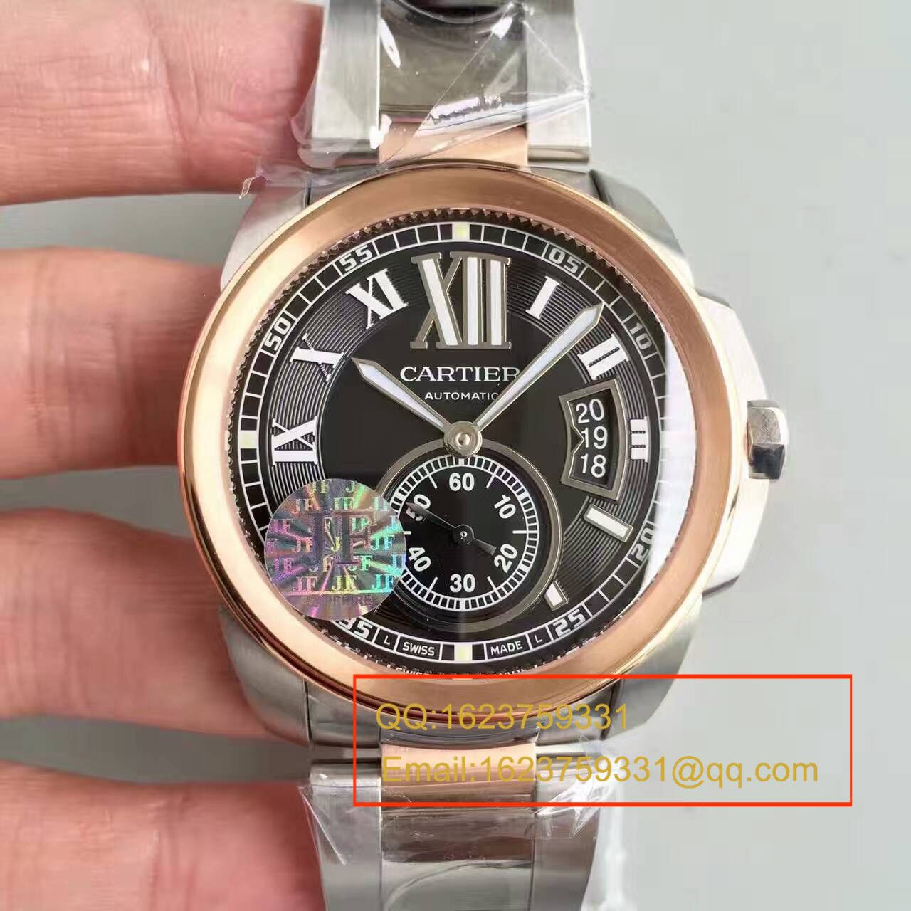 【JF Factory 一比一超A高仿手表】 Cartier  CALIBRE DE  Cartier  系列W7100015 wrist watch  / K025