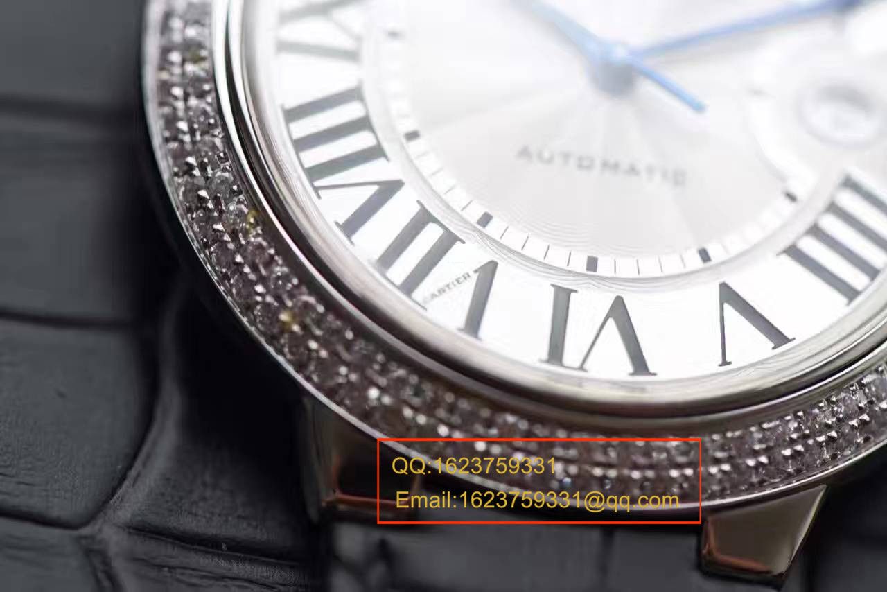 【HBBV6 Factory 一比一超A高仿手表】 Cartier  蓝气球系列WE900951男装42毫米镶钻 wrist watch  / KAI112