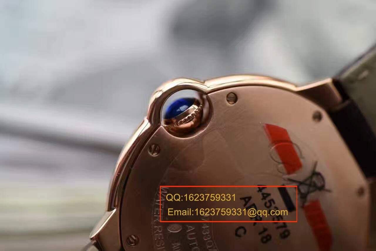 【HBBV6 Factory 一比一超A精仿手表】 Cartier  蓝气球系列WE900851男士42毫米镶钻 wrist watch  / KAI082
