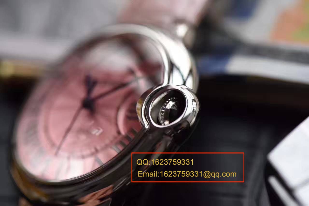 【HBBV6 Factory 1:1 top 复刻高仿手表】 Cartier  36毫米大号WSBB0007、33毫米中号蓝气球WSBB0002女士 wrist watch  / K100