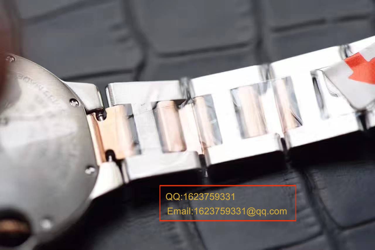 【独家 Video analysis HBBV6 Factory  top 复刻高仿33毫米手表】 Cartier  蓝气球系列玫瑰金小号蓝气球W6920099女士 wrist watch  / KAG099