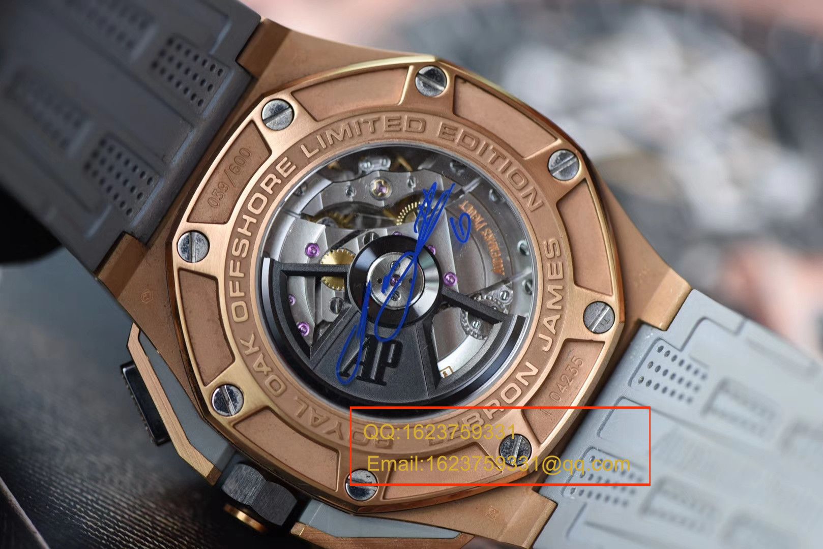 【 Video analysis JF Factory 一比一高精仿手表】Audemars Piguet AP Royal Oak Offshore 詹姆斯签名特别版26210OI.OO.A109CR.01 wrist watch  / APDB043