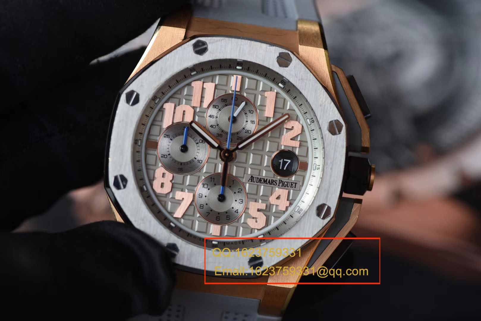 【 Video analysis JF Factory 一比一高精仿手表】Audemars Piguet AP Royal Oak Offshore 詹姆斯签名特别版26210OI.OO.A109CR.01 wrist watch  / APDB043