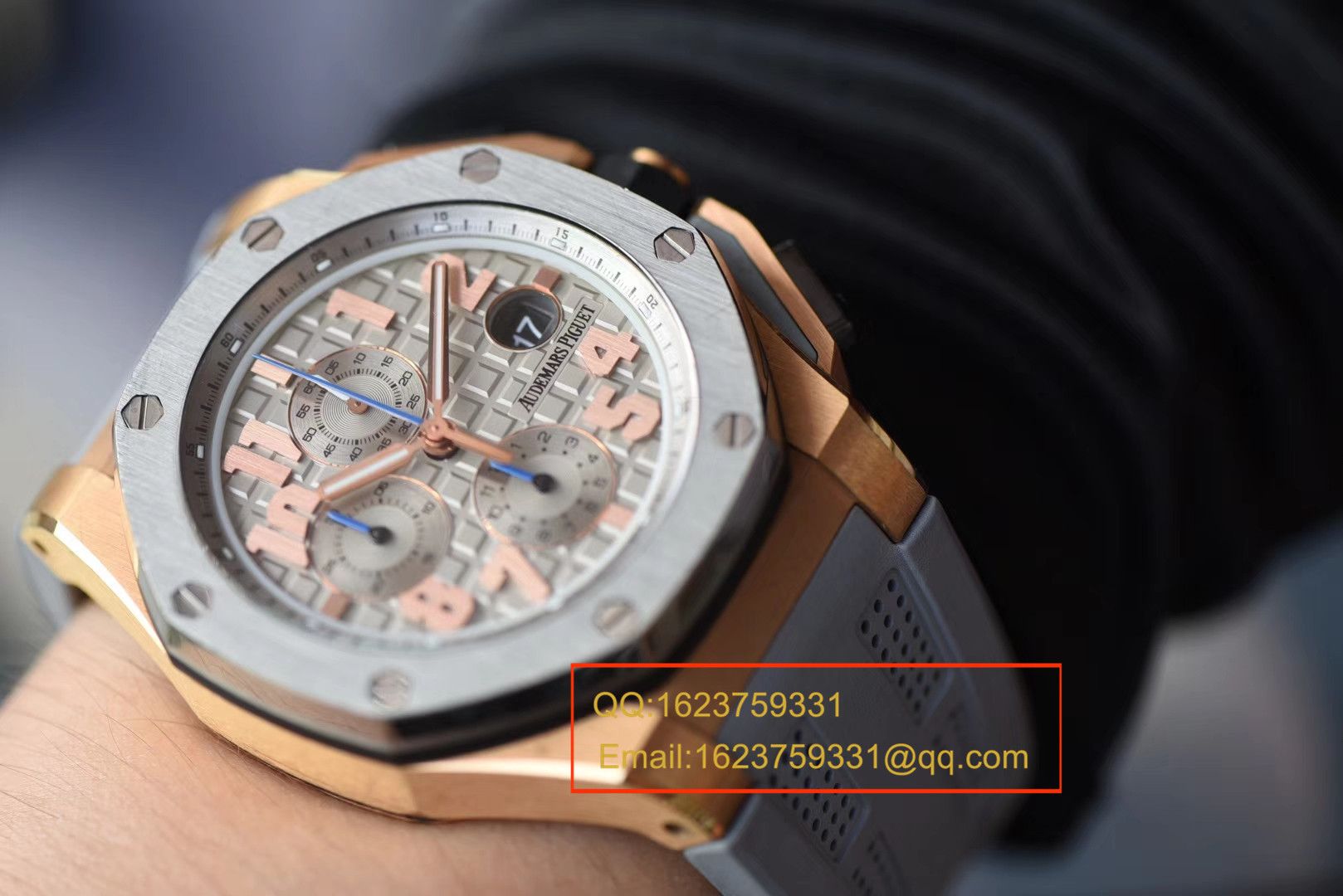 【 Video analysis JF Factory 一比一高精仿手表】Audemars Piguet AP Royal Oak Offshore 詹姆斯签名特别版26210OI.OO.A109CR.01 wrist watch  / APDB043