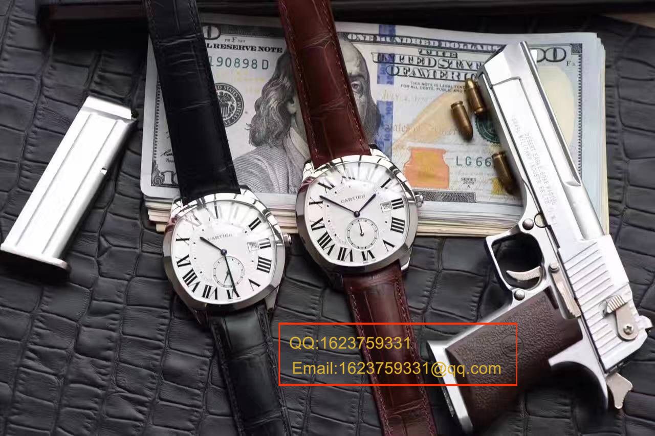 【独家视频测评SY一比一超A高仿手表】 Cartier  DRIVE DE  Cartier  系列WSNM0004枕形 wrist watch  / KBB097