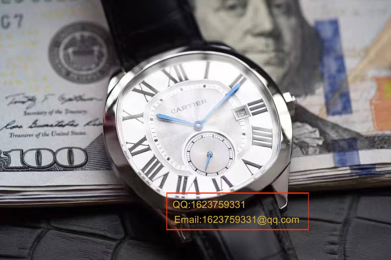 【独家视频测评SY一比一超A高仿手表】 Cartier  DRIVE DE  Cartier  系列WSNM0004枕形 wrist watch  / KBB097