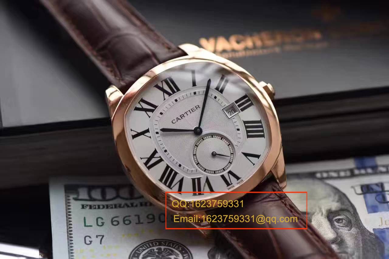 【独家视频测评SY一比一超A高仿手表】 Cartier  DRIVE DE  Cartier  系列WGNM0003枕形 wrist watch  / Kbc101
