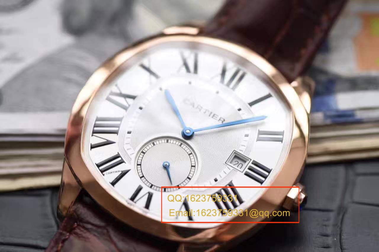 【独家视频测评SY一比一超A高仿手表】 Cartier  DRIVE DE  Cartier  系列WGNM0003枕形 wrist watch  / Kbc101