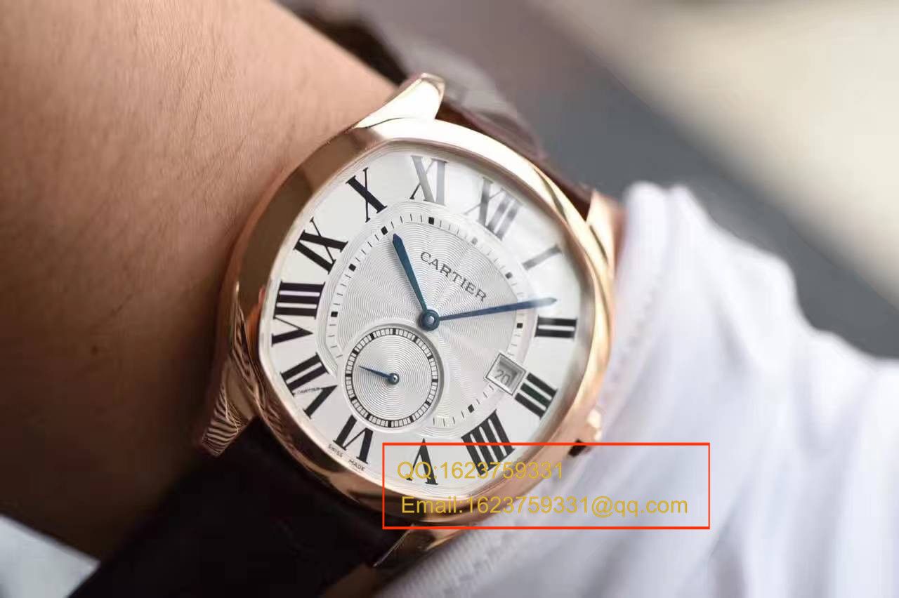 【独家视频测评SY一比一超A高仿手表】 Cartier  DRIVE DE  Cartier  系列WGNM0003枕形 wrist watch  / Kbc101